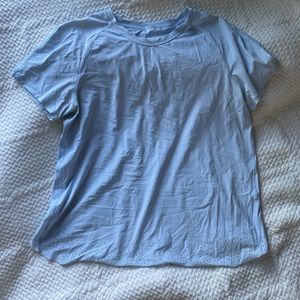 Lululemon Blue short sleeve shirt